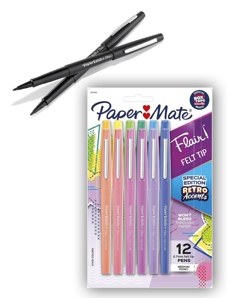 Papermate Pens Flair M, Spiritual Business Coach, Maria Saraphina