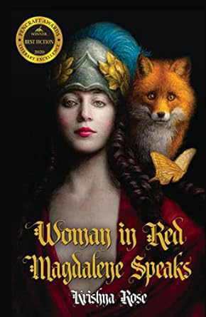 Woman in Red Magdalene Speaks, Spiritual Business Coach, Maria Saraphina