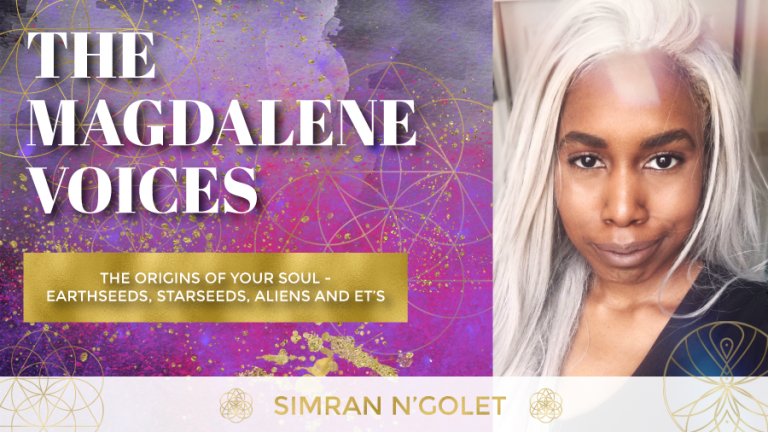 The Magdalene Voices Show & Podcast, Origin of Your Soul, Earthseeds, Starseeds, Simran Ngolet, Spiritual Business Coach, Mariaestela